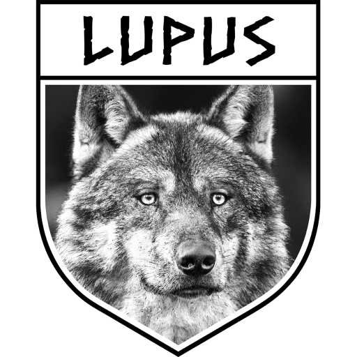 Logo of the wilderness school Wildnisschule-Lupus