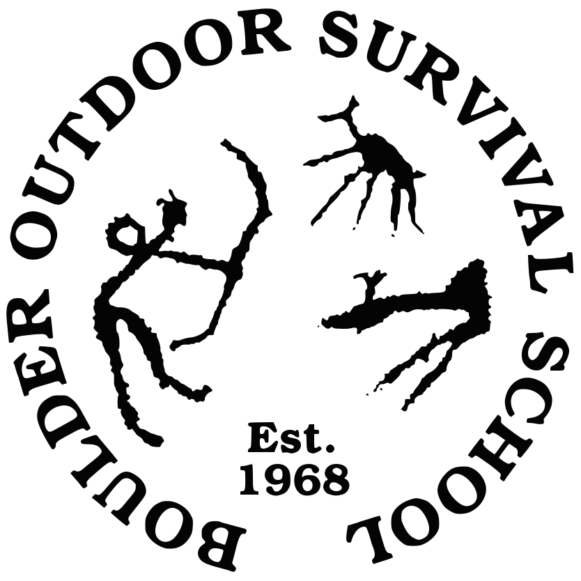 Logo of the wilderness school Boulder Outdoor Survival School (BOSS)