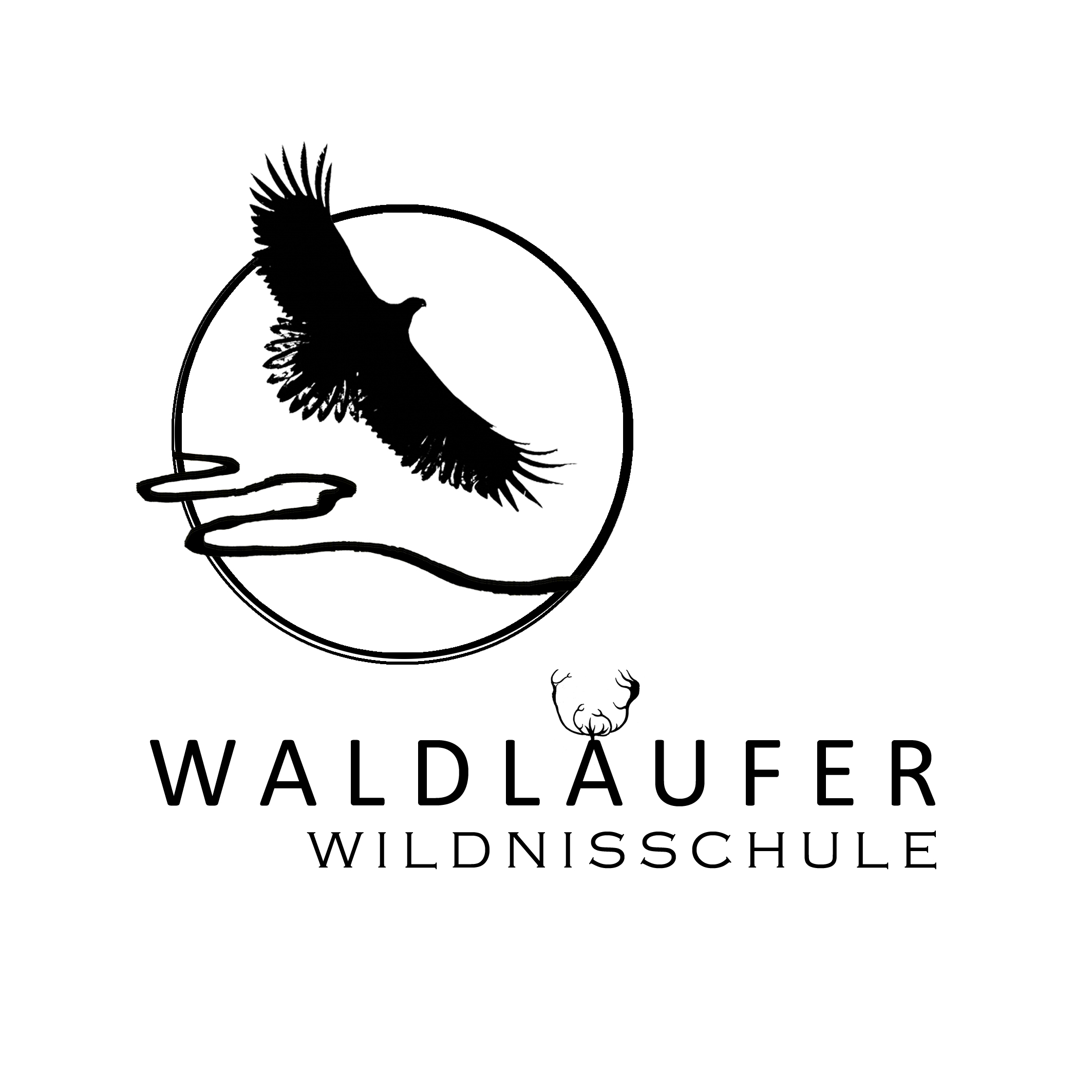 Logo of the wilderness school Waldläufer Wildnisschule