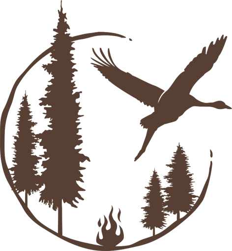 Logo of the wilderness school Kranichwiesen Wildnisschule