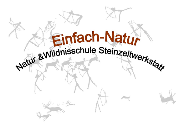 Logo of the wilderness school EINFACH NATUR Natur-WildnisSurvivalschule /Steinzeitwerkstatt