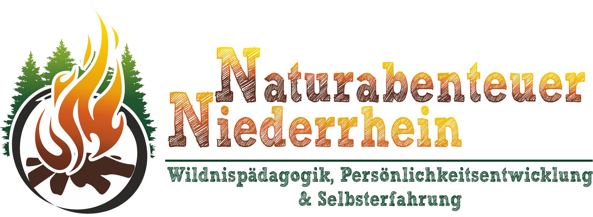 Logo of the wilderness school Naturabenteuer Niederrhein