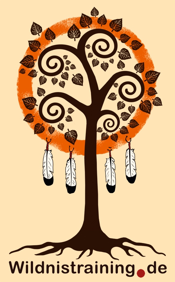 Logo der Wildnisschule Wildnistraining.de