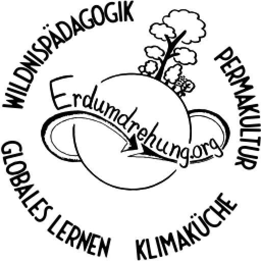 Logo der Wildnisschule Erdumdrehung