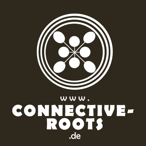 Logo of the wilderness school Connective Roots - Verbindende Wurzeln