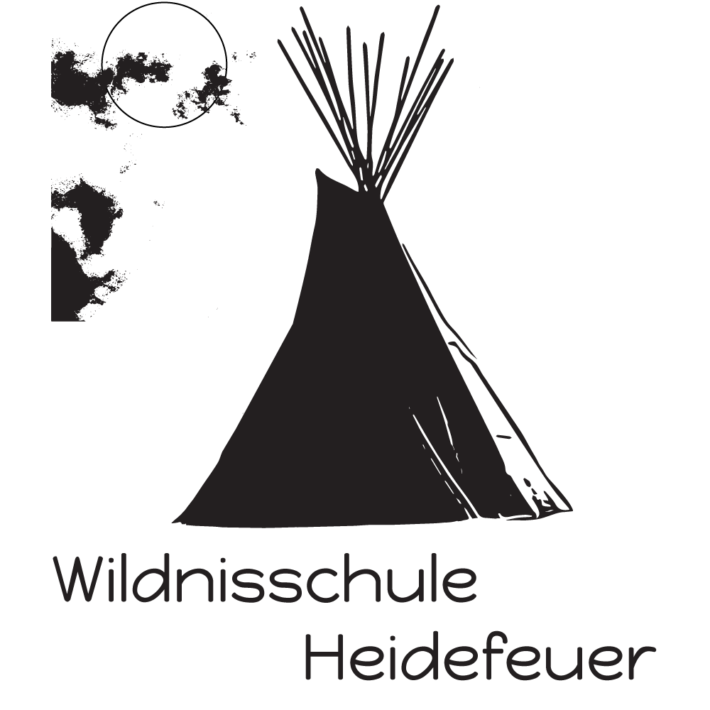 Logo of the wilderness school Wildnisschule Heidefeuer