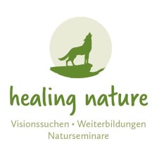 Logo der Wildnisschule healing nature e.V.