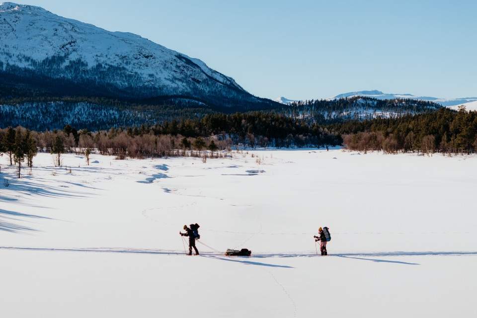 Preview image of class 6-tägige Winter Wildnistour