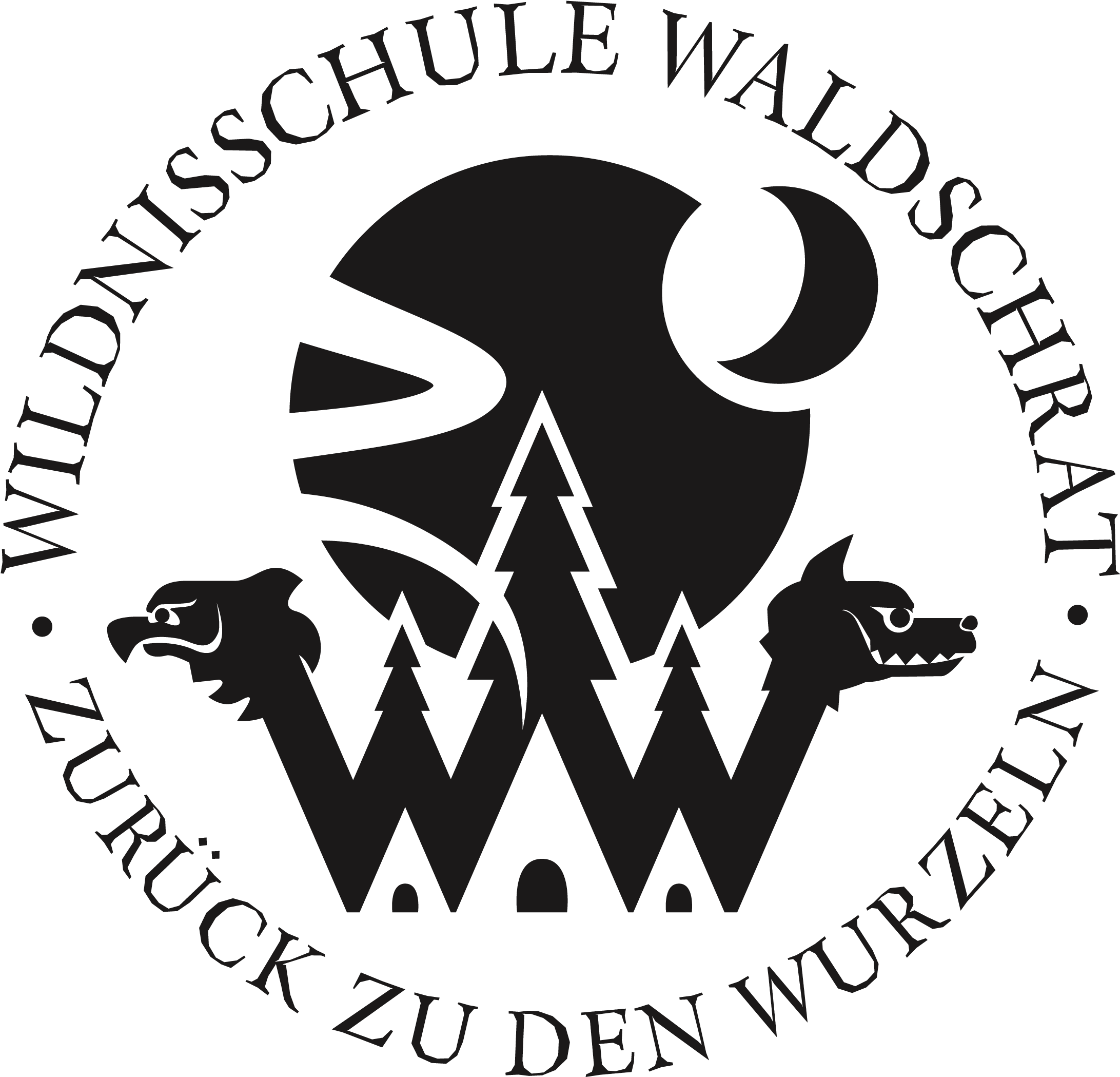 Logo of the wilderness school Wildnisschule Waldschrat